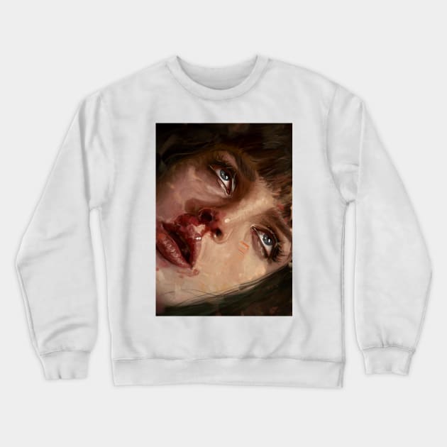 Mia Wallace Crewneck Sweatshirt by dmitryb1